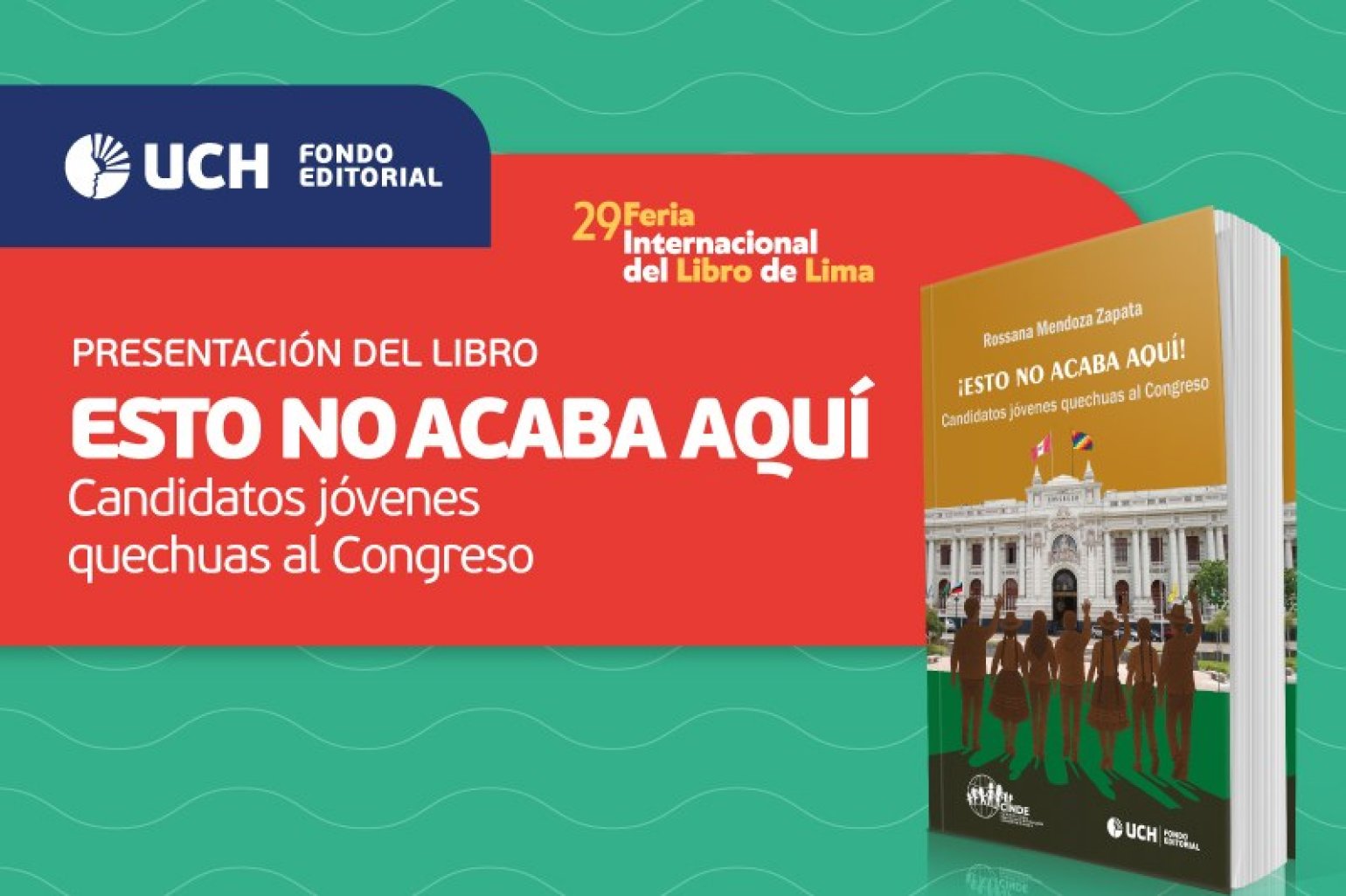 “Esto no acaba aquí”: libro sobre juventud quechua y ciudadanía activa se presenta en la FIL Lima 2025